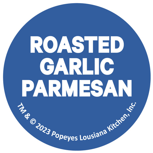 1.5" Roasted Garlic Parmesan