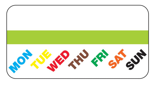 CFA 7-Day labels (green)