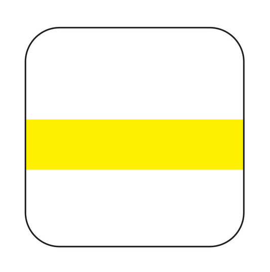 1"x 1" Ultra Removable labels (yellow)