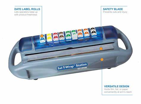 Safety Wrap Station Dispener (Film-Foil)