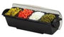 6 Quart Dome Garnish & Condiment Center (4 Tray)